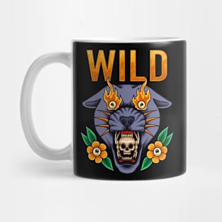 Wild leopard Mug